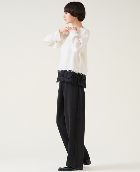 モノトーンダンボールパンツ 詳細画像 ブラック 7