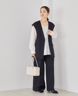 《コラボ》川上さやかさん×martiniqueタックパンツ（セットアップ可）