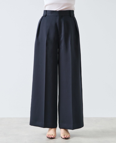 《コラボ》川上さやかさん×martiniqueタックパンツ（セットアップ可） 詳細画像 ネイビー 5