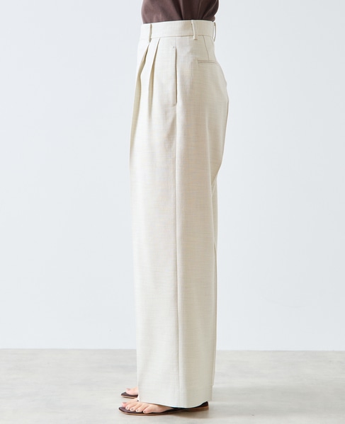 タックパンツ（セットアップ可） 詳細画像 エクリュ 10