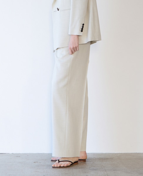 タックパンツ（セットアップ可） 詳細画像 エクリュ 4