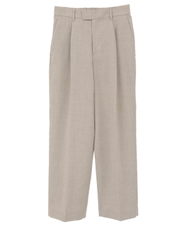 ワンタックストレートパンツ（セットアップ可））