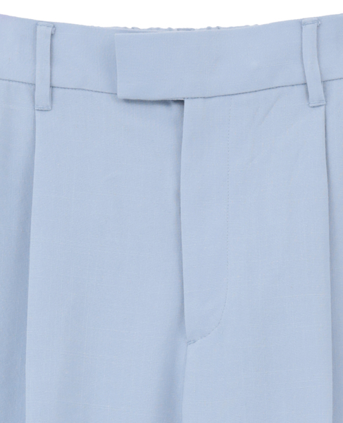 ワンタックストレートパンツ（セットアップ可）） 詳細画像 サックス 3