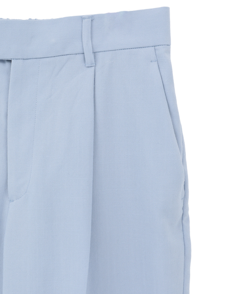 ワンタックストレートパンツ（セットアップ可）） 詳細画像 サックス 5