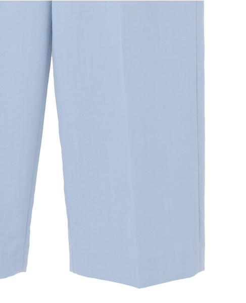 ワンタックストレートパンツ（セットアップ可）） 詳細画像 サックス 6