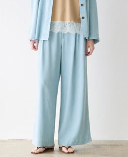 マットヴィンテージタックワイドパンツ