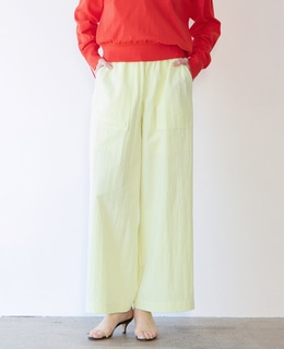 ウェザークロス/ストライプパジャマパンツ（セットアップ可）