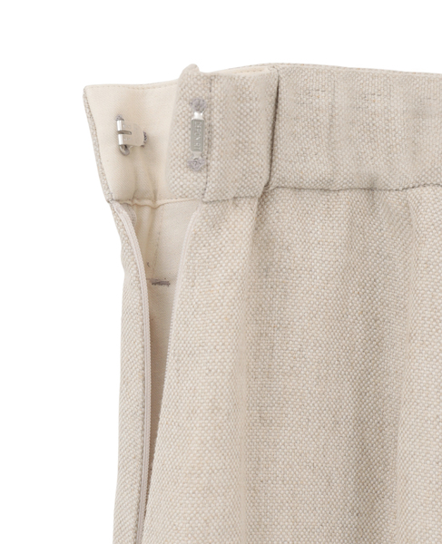 ソフトリネンパンツ（セットアップ可） 詳細画像 生成り 10