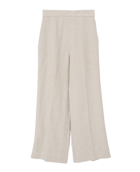 ソフトリネンパンツ（セットアップ可） 詳細画像 生成り 8