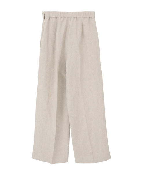 ソフトリネンパンツ（セットアップ可） 詳細画像 生成り 9