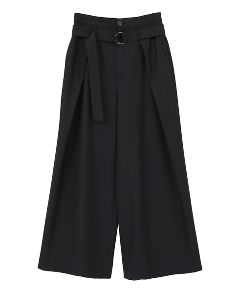 【l’heritage martinique/レリタージュ マルティニーク】ウーステッドチンツバギーパンツ 詳細画像 ネイビー 1