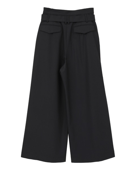 【l’heritage martinique/レリタージュ マルティニーク】ウーステッドチンツバギーパンツ 詳細画像 ネイビー 2