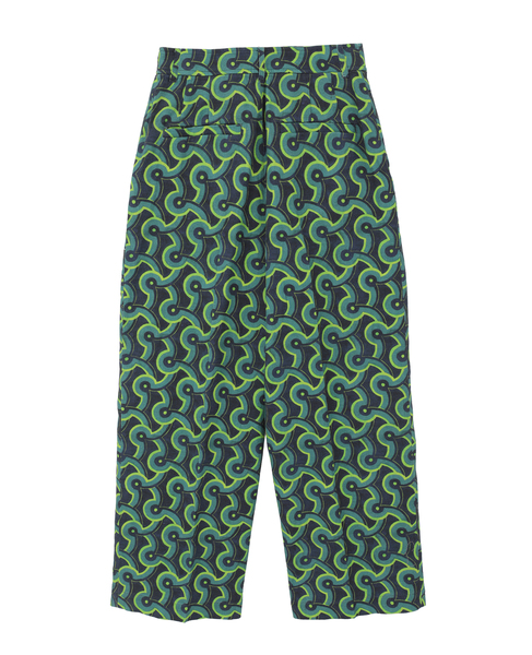 【l’heritage martinique/レリタージュ マルティニーク】マヨルカバニランタックパンツ 詳細画像 グリーン 10