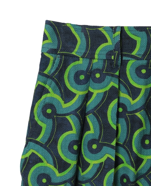 【l’heritage martinique/レリタージュ マルティニーク】マヨルカバニランタックパンツ 詳細画像 グリーン 3