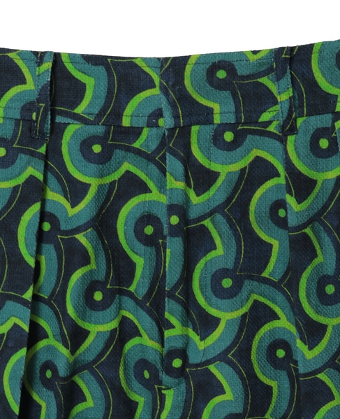 【l’heritage martinique/レリタージュ マルティニーク】マヨルカバニランタックパンツ 詳細画像 グリーン 4