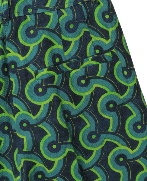 【l’heritage martinique/レリタージュ マルティニーク】マヨルカバニランタックパンツ 詳細画像 グリーン 7