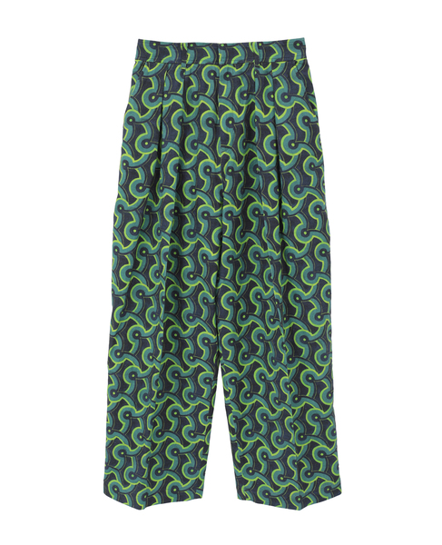 【l’heritage martinique/レリタージュ マルティニーク】マヨルカバニランタックパンツ 詳細画像 グリーン 9