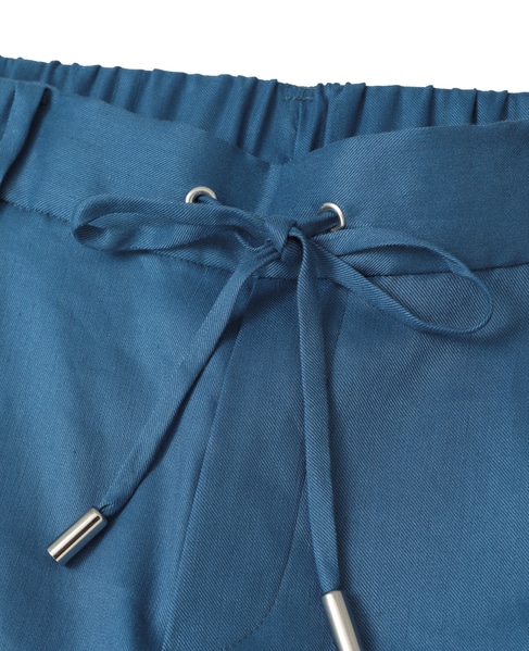 《定番》リネンドロスト 詳細画像 ブルー 3