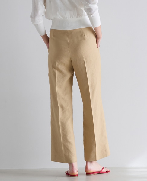 ダルスラブバックゴムパンツ（セットアップ可） 詳細画像 キャメル 3