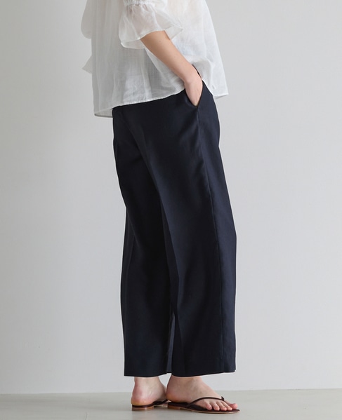 ダルスラブバックゴムパンツ（セットアップ可） 詳細画像 ネイビー 3