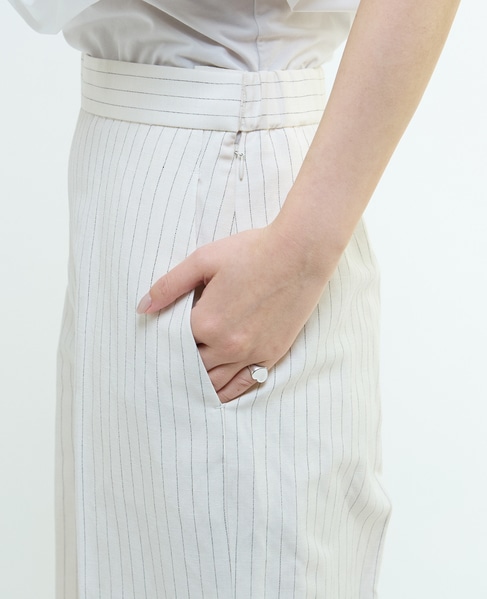 ダルスラブバックゴムパンツ（セットアップ可） 詳細画像 ストライプ 13