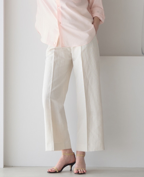 ダルスラブバックゴムパンツ（セットアップ可） 詳細画像 ストライプ 4