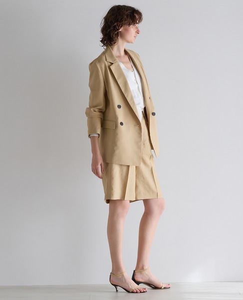 ダルスラブショートパンツ（セットアップ可） 詳細画像 キャメル 4