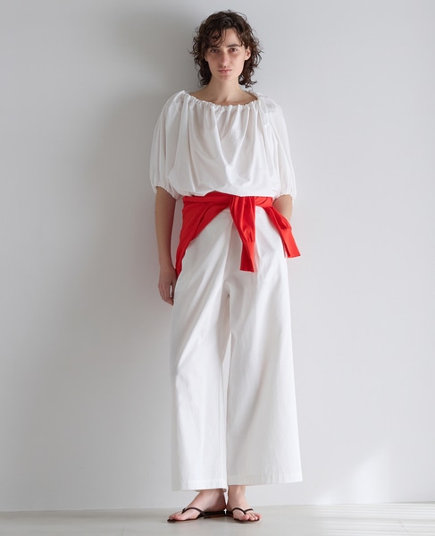 ハイカウントギャバチノパンツ 詳細画像 ホワイト 4