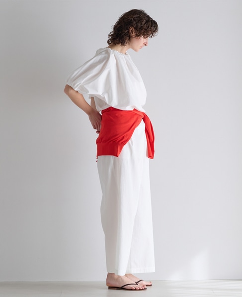 ハイカウントギャバチノパンツ 詳細画像 ホワイト 5