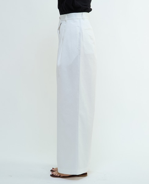 ハイカウントギャバチノパンツ 詳細画像 ホワイト 8