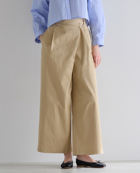 ハイカウントギャバチノパンツ 詳細画像 ベージュ 1