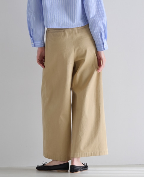 ハイカウントギャバチノパンツ 詳細画像 ベージュ 3