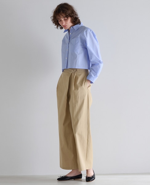 ハイカウントギャバチノパンツ 詳細画像 ベージュ 5