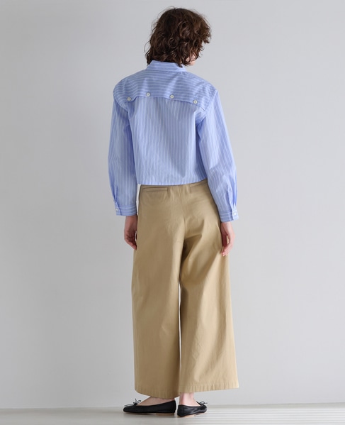 ハイカウントギャバチノパンツ 詳細画像 ベージュ 6