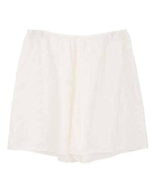 キュプラフィブリルシャンブレーイージーパンツ（セットアップ可） 詳細画像 オフ 5