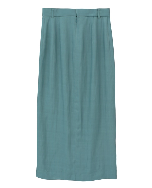 スラブペンシルラインスカート 詳細画像 ブルー 2