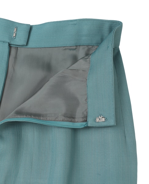 スラブペンシルラインスカート 詳細画像 ブルー 5