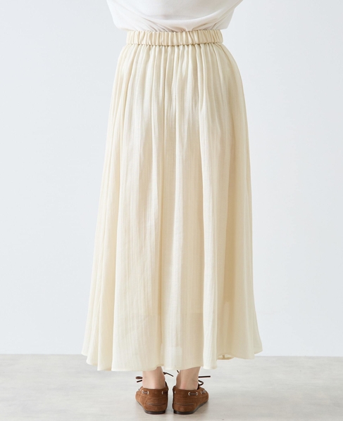 《コラボ》川上さやかさん×martinique メッシュスカート 詳細画像 エクリュ 10