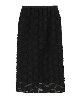フラワージャガードIラインスカート
