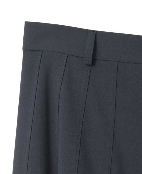【l’heritage martinique/レリタージュ マルティニーク】T/W ワンウェイプリーツマキシスカート 詳細画像 ネイビー 3