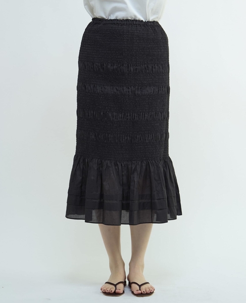 シャーリングスカート 詳細画像 ブラック 10