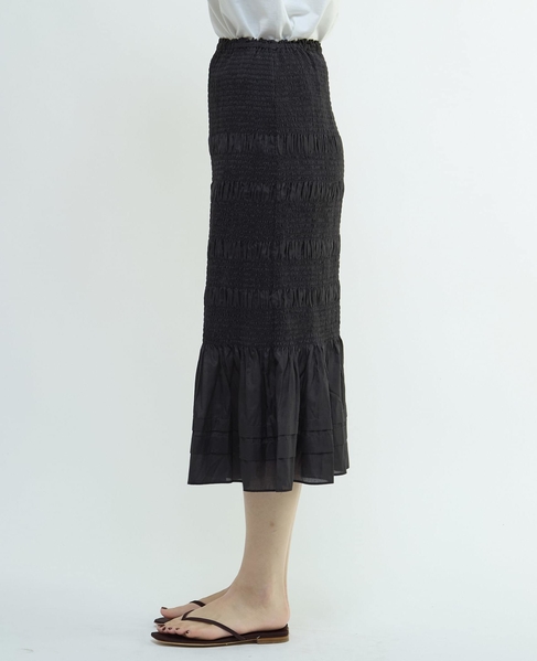シャーリングスカート 詳細画像 ブラック 11