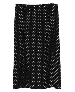 【l’heritage martinique/レリタージュ マルティニーク】ドットカットジャガードペンシルスカート（セットアップ可）