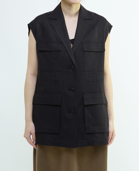 リネンジレ 詳細画像 ブラック 1