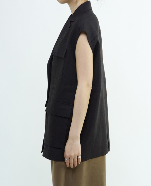 リネンジレ 詳細画像 ブラック 2