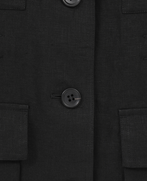 リネンジレ 詳細画像 ブラック 7