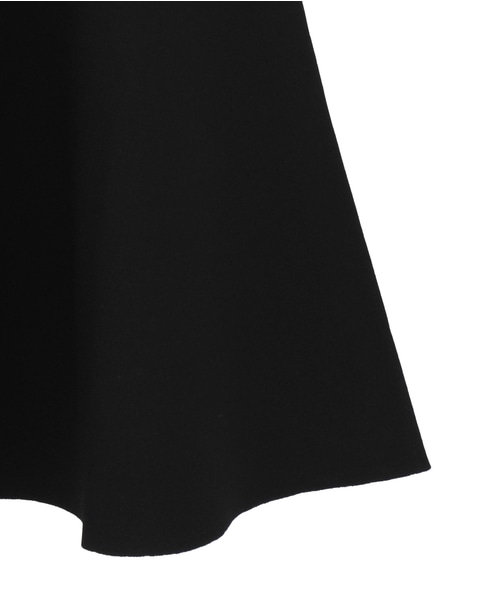 【l’heritage martinique/レリタージュ マルティニーク】アセテートポリミラノフレアワンピース 詳細画像 ブラック 11