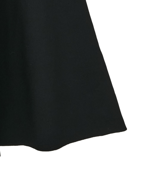 【l’heritage martinique/レリタージュ マルティニーク】アセテートポリミラノフレアワンピース 詳細画像 ブラック 5