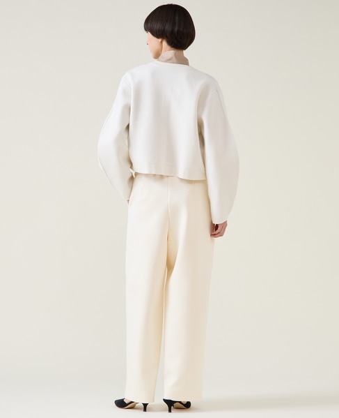 ダブルフェイスニットカーディガン 詳細画像 ホワイト 6