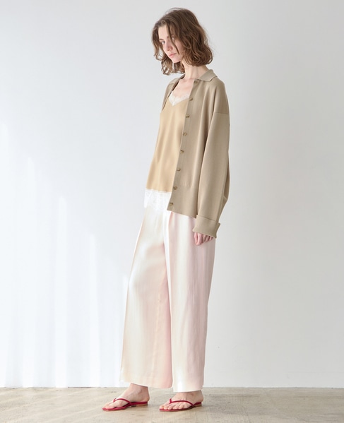 スポンディッシュポロカーディガン 詳細画像 ベージュ 10